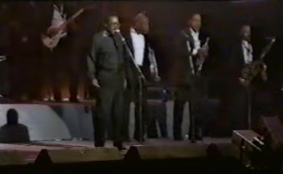 Johnny Long playing Tenor Sax with Wilson Pickett, Curtis Pope and the Midnight Movers.